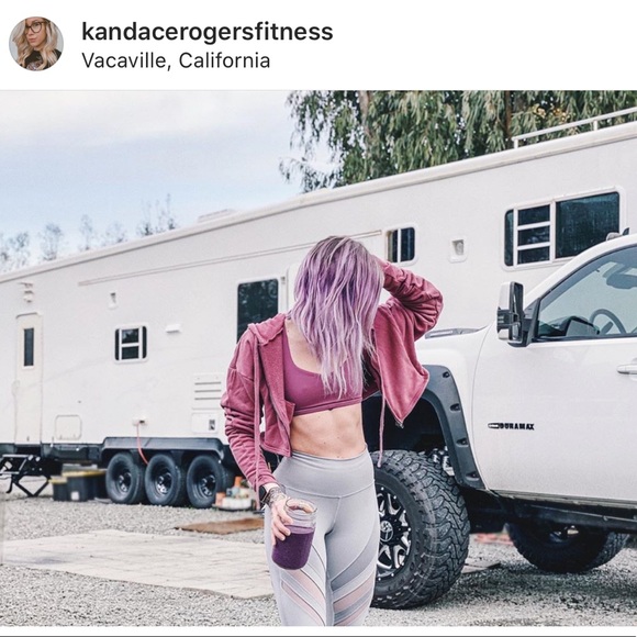 ❌SOLD❌Alo high waist mesh panel leggings XXS - Picture 2 of 2